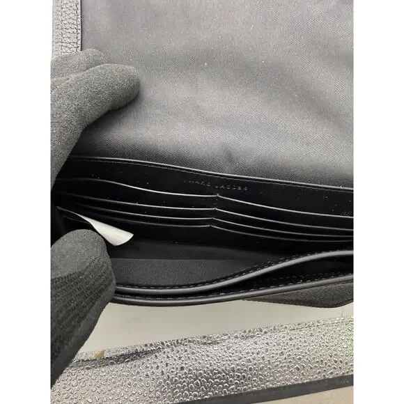 Marc Jacobs The Mini Bag Black Leather Crossbody Camera Bag - Picture 9 of 10